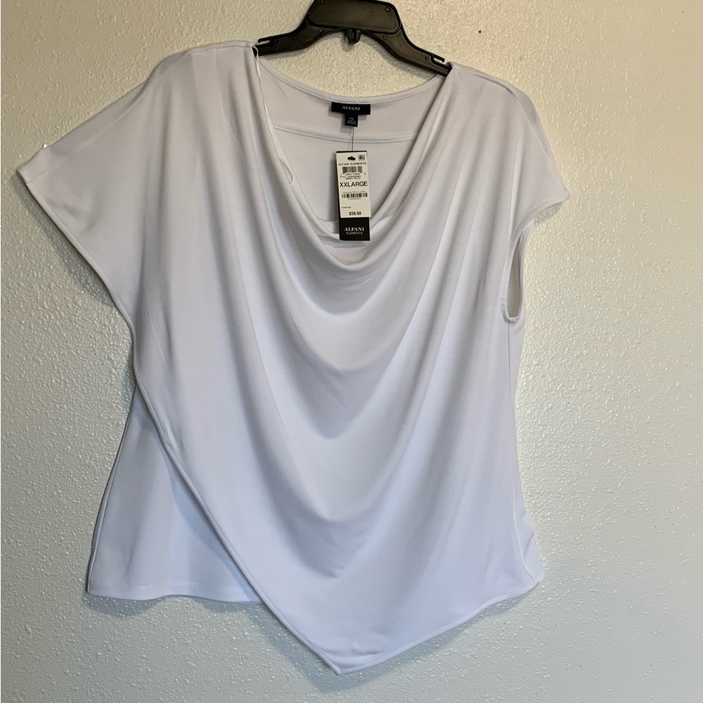 Plus Alfani Elegant Blouse Size XXL